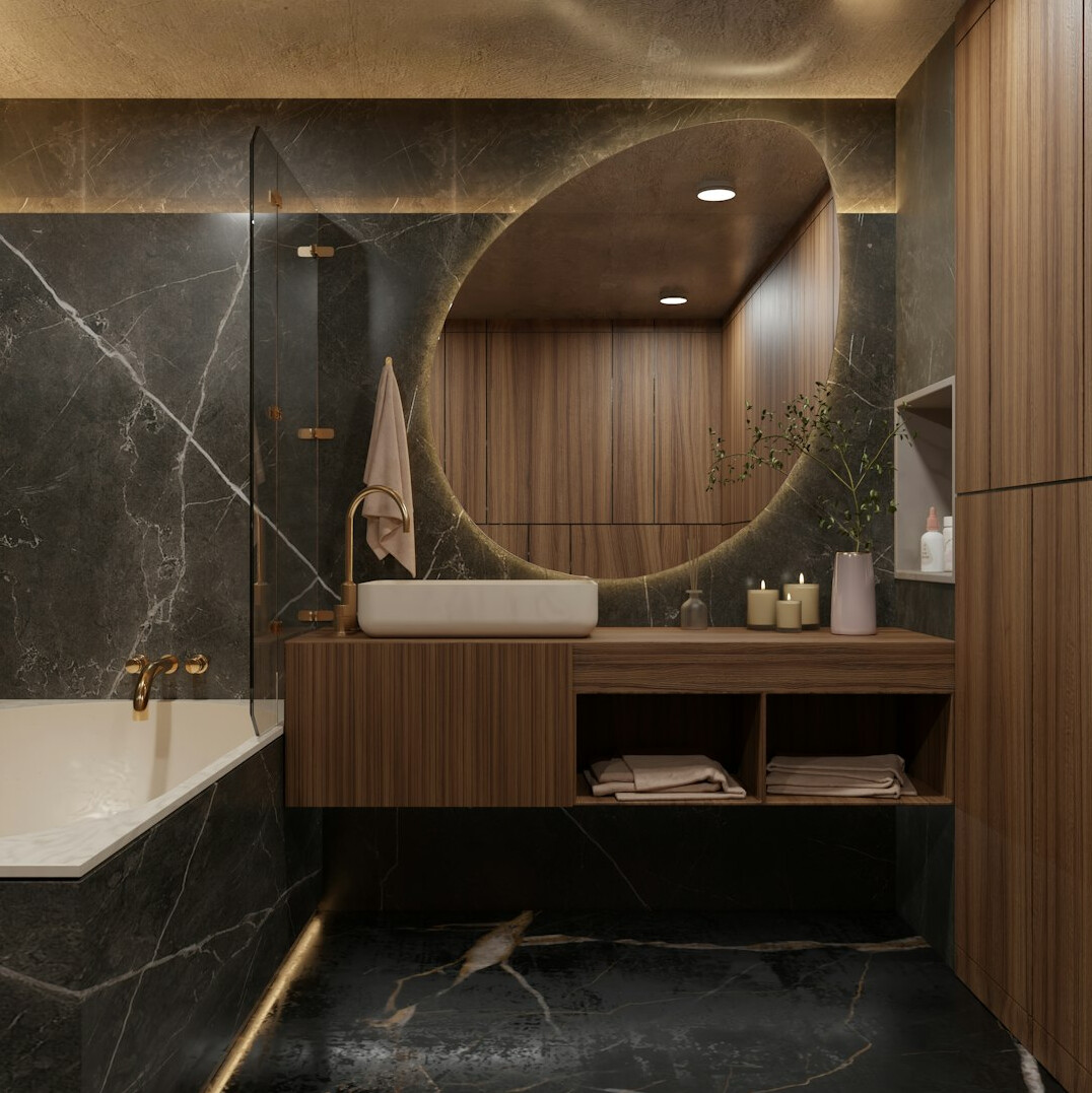 luxury bathroom design