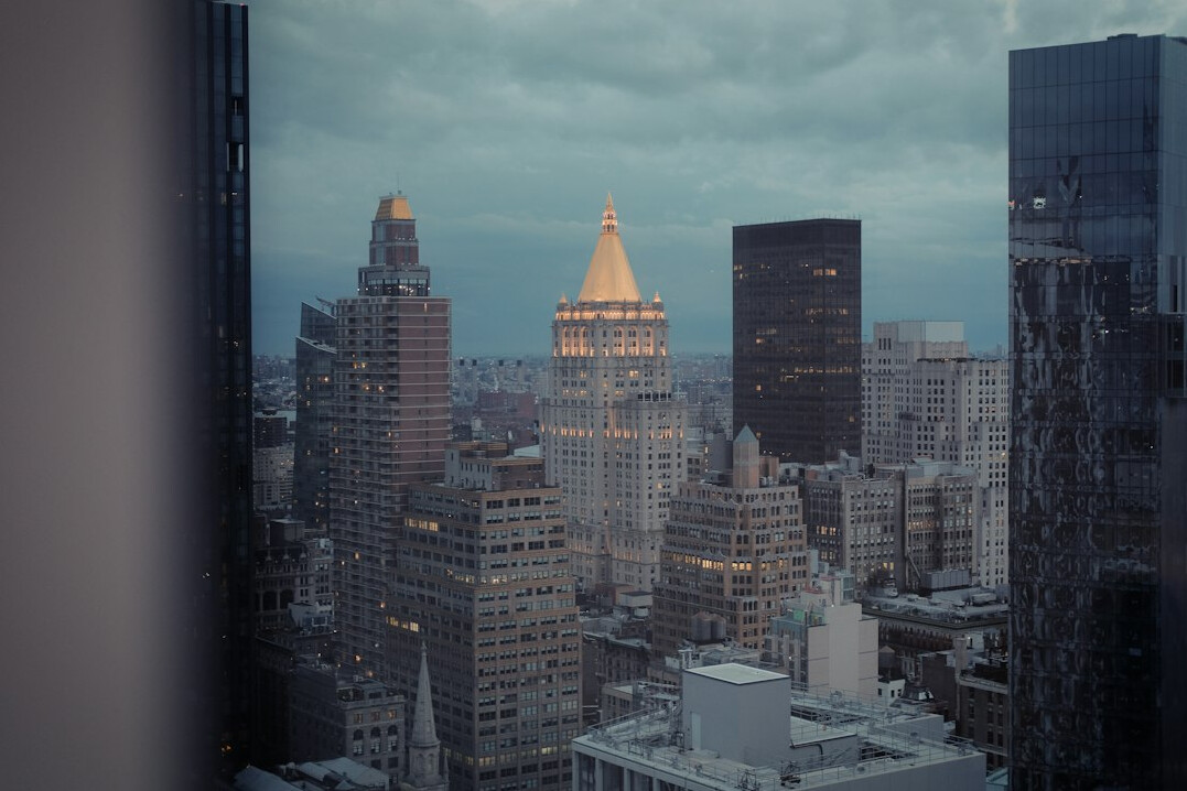 city skyline luxury view